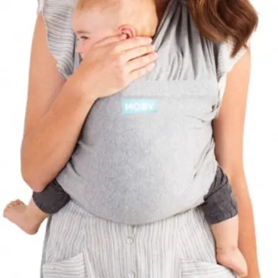 Moby - Fit Bärsele Bomull Grå