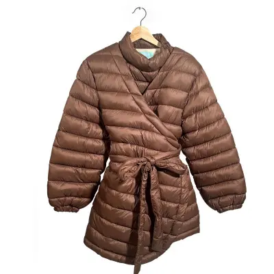Najell bärjacka vadderad, coconut brown