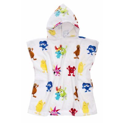 Teddykompaniet Babblarna, Badponcho 60x120 cm Vi är Babblarna