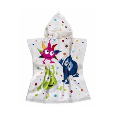 Babblarna badponcho Prickar