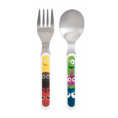 Teddykompaniet Babblarna, Bestick, gaffel&sked