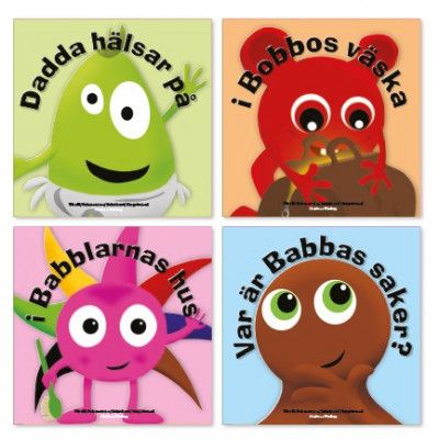 Babblarna Bokpaket 4 böcker
