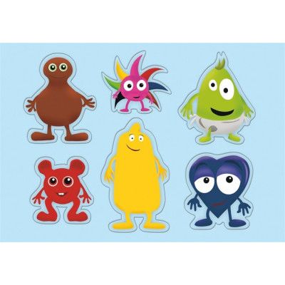 Babblarna Formpussel 6 figurer