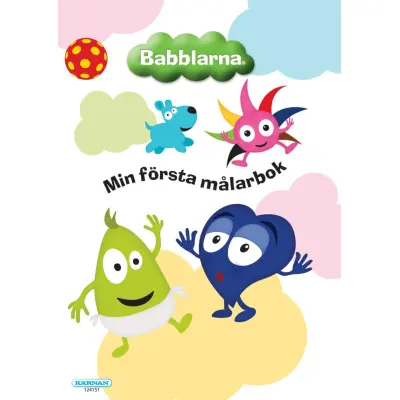 Babblarna Min Första Målarbok - Babblarna -  Leksaksaffären