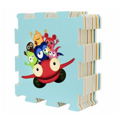 Babblarna pusselmatta 9 bitar