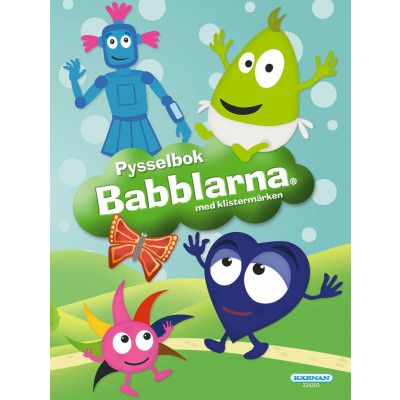 Babblarna Pysselbok med klistermärken