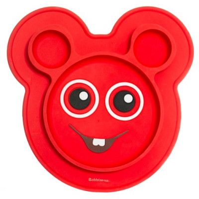 Babblarna silikontallrik Bobbo