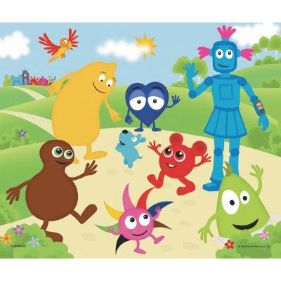 Babblarna Träpussel i ask 6 bitar