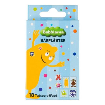 Cuddlings Babblarna Sårplåster Tattoo Effect 18 st