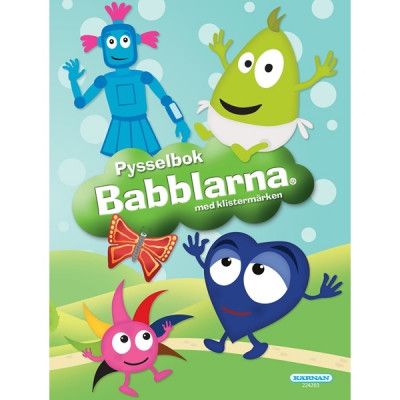 Egmont Kärnan Babblarna, Pysselbok med klistermärken