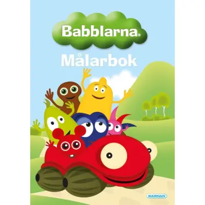 Målarbok Babblarna - Babblarna -  Leksaksaffären