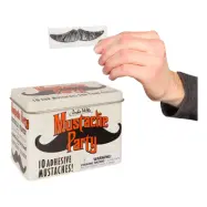 Plåtask med Mustascher - 10-pack