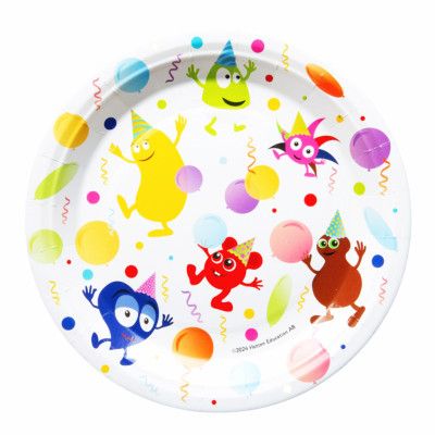 Papperstallrikar Babblarna - 8-pack