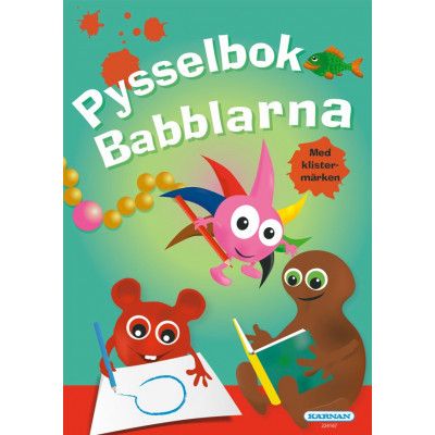 Pysselbok med klistermärken Babblarna