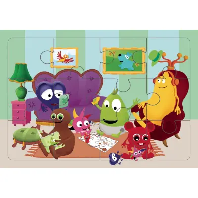 Rampussel Babblarnas vardagsrum - Babblarna -  Leksaksaffären