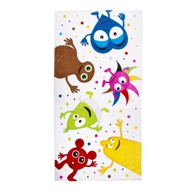 Teddykompaniet Babblarna, Badhandduk Prickar 70x140 cm