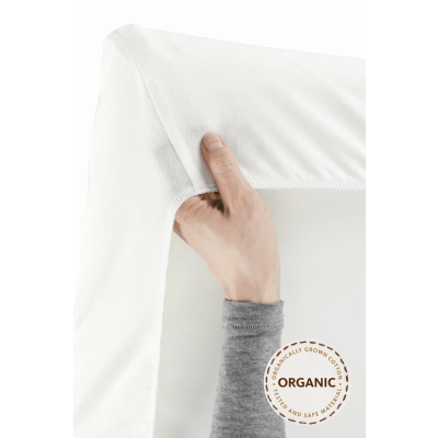 BabyBjörn -  Överdragslakan till Resesäng - Vit / Ekologisk bomull