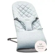 Babybjörn Balance Bliss bomull, blå strössel, Blå strössel