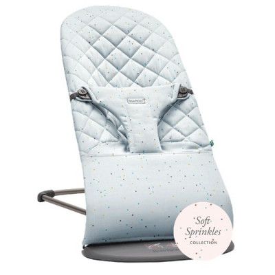 Babybjörn Balance Bliss bomull, blå strössel, Blå strössel