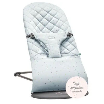 Babybjörn Balance Bliss bomull, blå strössel, Blå strössel