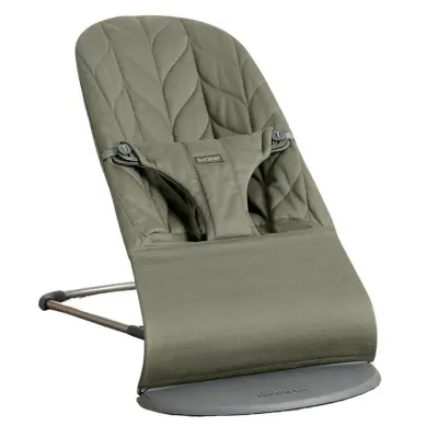 Babybjörn Balance Bliss Petal quilt, antracit/grå ram, antracit/grå ram