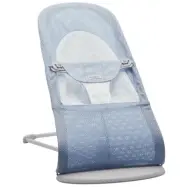 Babybjörn Balance Soft mesh, himmelsblå/vit/grå ram, Skymningsblå/vit/grå ram