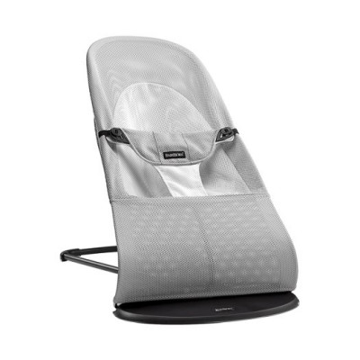 Babybjörn Balance Soft mesh, silver/vit/svart ram, Silver/vit