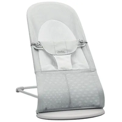 Babybjörn Balance Soft mesh, silver/vit/grå ram, Silver/vit/grå ram