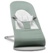 Babybjörn Balance Soft vävd bomull, grågrön/grå, grågrön/grå