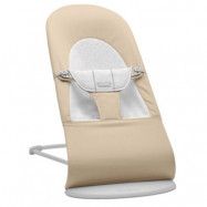 Babybjörn Balance Soft vävd/jersey, beige/grå, beige/grå