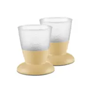 Babybjörn barnglas 2 -pack, blekgul