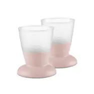 Babybjörn barnglas 2 -pack, blekrosa