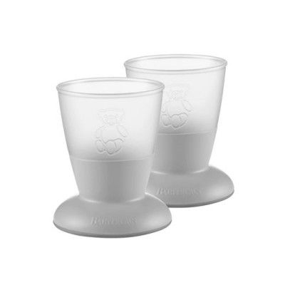 Babybjörn barnglas 2 -pack, grå