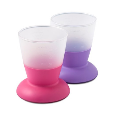 Babybjörn barnglas 2 -pack, lila/rosa