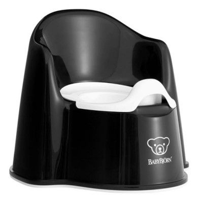 Babybjörn pottstol, svart