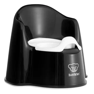 Babybjörn pottstol, svart