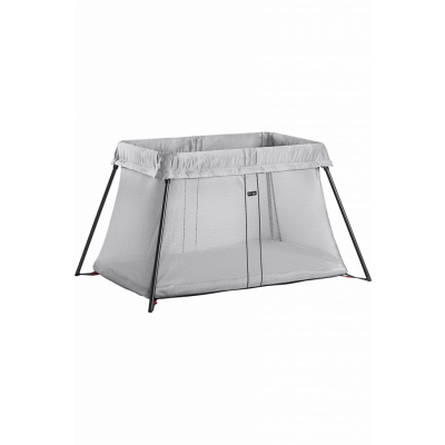 BabyBjörn - Resesäng Light - Silver / Mesh