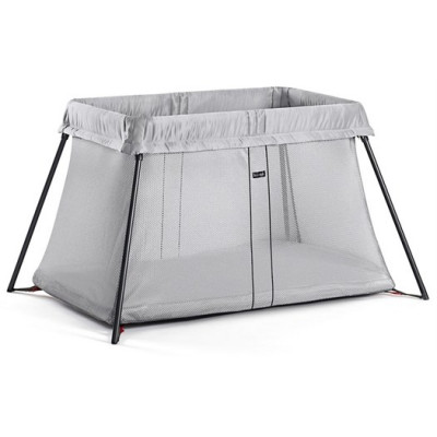 Babybjörn resesäng light, silver