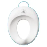 Babybjörn toalettsits, vit/turkos