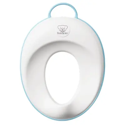 Babybjörn toalettsits, vit/turkos