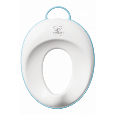 BabyBjörn - Toalettsits - Vit/Turkos
