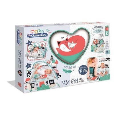 Clementoni Babygym Svart & Vitt