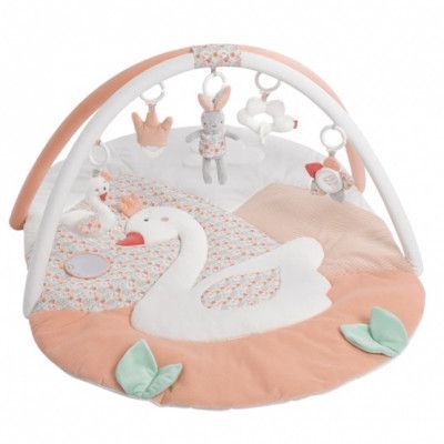 Fehn - Babygym Svansjön Rosa/Vit
