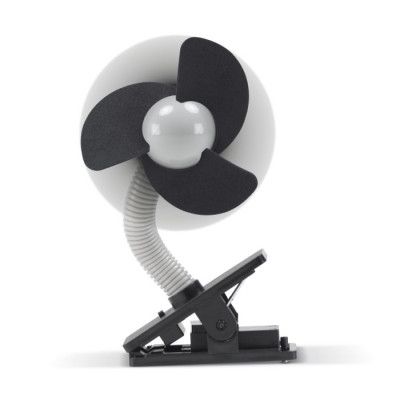 Inovi Barnvagnsfläkt (svart/grå)