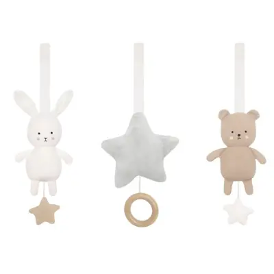 Jabadabado babygymfigurer, teddy&bunny