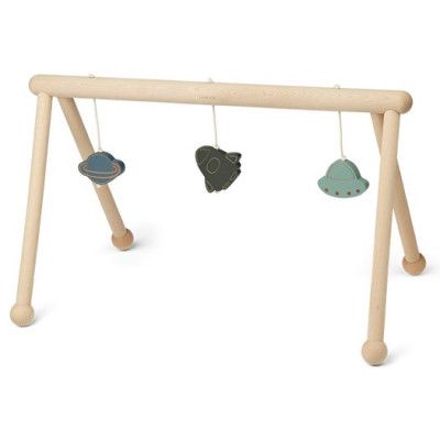Liewood babygym Ernie inkl leksaker, space peppermint mix