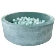 Little Louie Alice Sammet Bollhav 30X90 Cm (Mint)