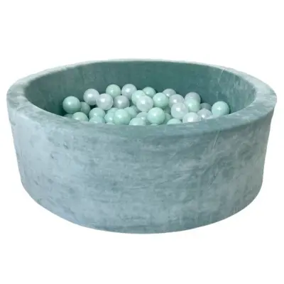 Little Louie Alice Sammet Bollhav 30X90 Cm (Mint)