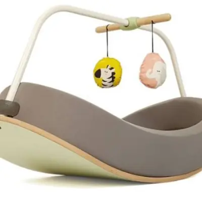 Mamatoyz - Babygym Loop 3-In-1 90 Cm Bomull/ Grå