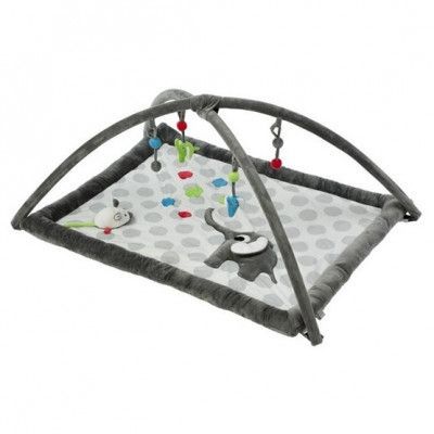 Pericles - Babygym Elefant 93 Cm Grå/Vit